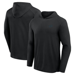 Detroit Lions Front Office Power Mono Long Sleeve Hoodie T-Shirt - Black - Fanatics