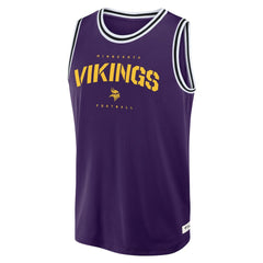 Minnesota Vikings Elements Future Ground Jersey Tank Top - Purple - Fanatics