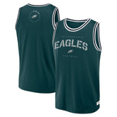 Philadelphia Eagles Elements Future Ground Jersey Tank Top - Midnight Green - Fanatics