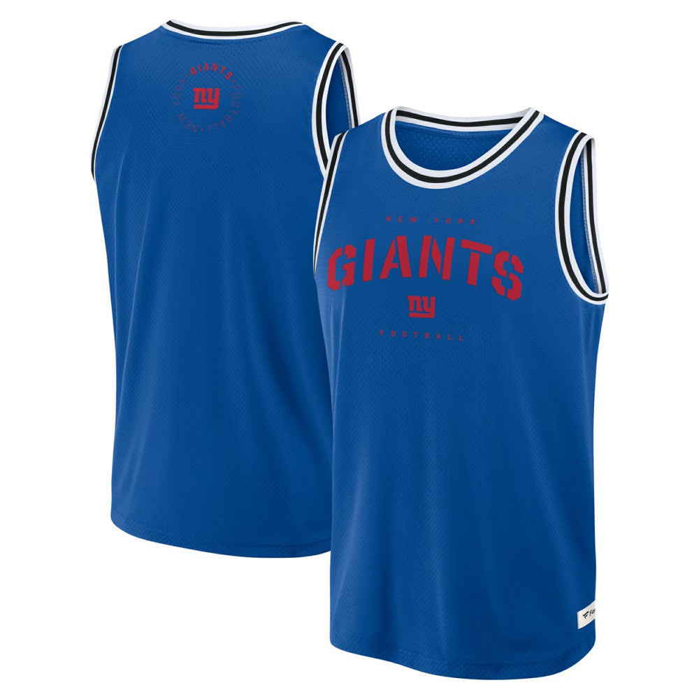 New York Giants Elements Future Ground Jersey Tank Top - Royal - Fanatics