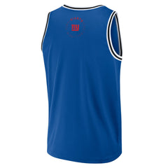 New York Giants Elements Future Ground Jersey Tank Top - Royal - Fanatics