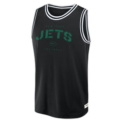 New York Jets Elements Future Ground Jersey Tank Top - Black - Fanatics