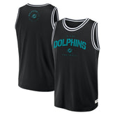 Miami Dolphins Elements Future Ground Jersey Tank Top - Black - Fanatics