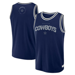 Dallas Cowboys Elements Future Ground Jersey Tank Top - Navy - Fanatics