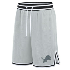 Detroit Lions Elements Future Ground Shorts - Silver - Fanatics