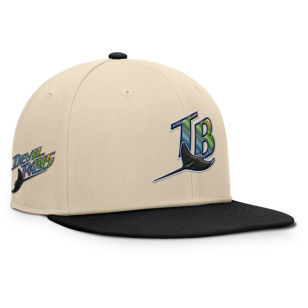 Tampa Bay Rays Fanatics Cooperstown Collection Bounder Snapback Hat Outlet