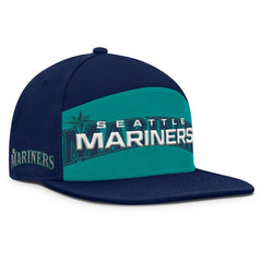 Seattle Mariners Fanatics Clubhouse Splitter Snapback Hat Sale