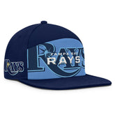 Tampa Bay Rays Fanatics Clubhouse Splitter Snapback Hat Outlet