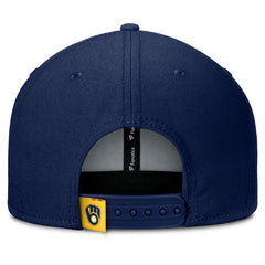 Milwaukee Brewers Fanatics Clubhouse Splitter Snapback Hat Sale