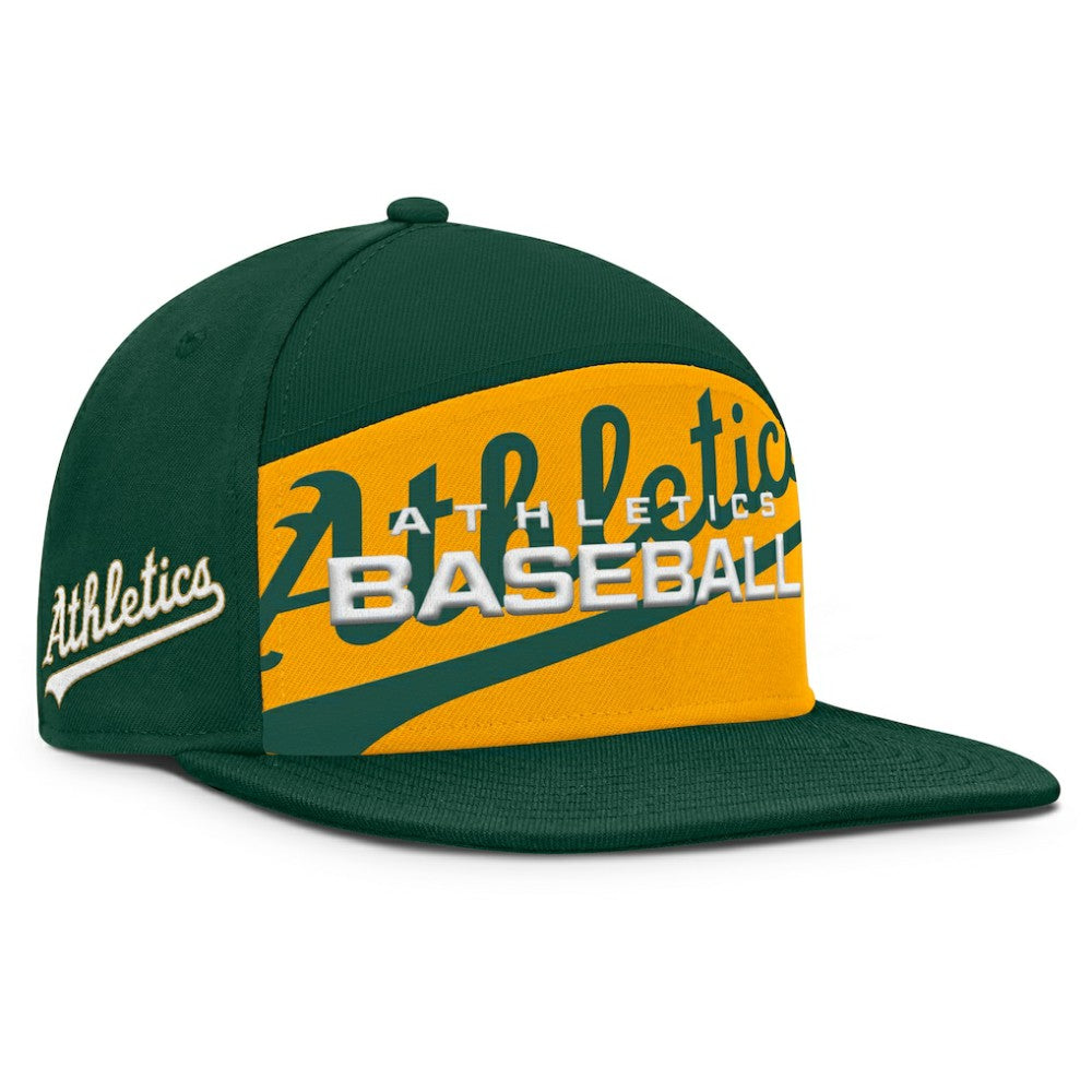 Athletics Fanatics Clubhouse Splitter Snapback Hat Discount
