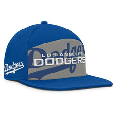 Los Angeles Dodgers Fanatics Clubhouse Splitter Snapback Hat for sale