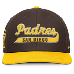 San Diego Padres Nike Pro Performance Snapback Hat for sale