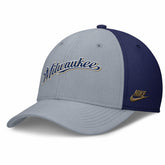 Milwaukee Brewers Nike Rise Swoosh Performance Flex Hat Sale