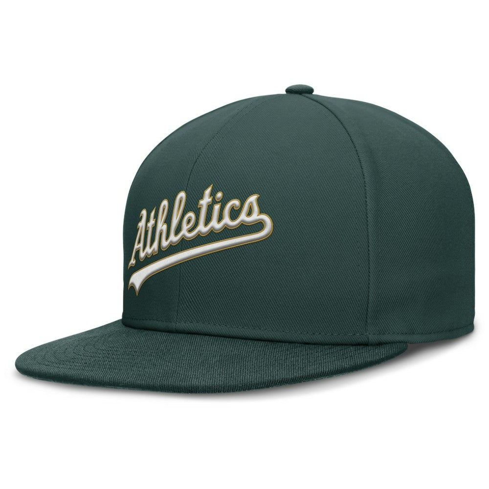 Athletics Nike Wordmark Dri-FIT Round Bill True Fitted Hat Discount