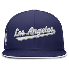 Los Angeles Dodgers Nike Primetime Dri-FIT Round Bill True Fitted Hat Near Me