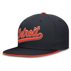 Detroit Tigers Nike Primetime Dri-FIT Round Bill True Fitted Hat Outlet