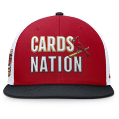 St. Louis Cardinals Nike Pro Trucker Snapback Hat Discount