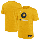 Pittsburgh Pirates Nike Authentic Collection City Connect Velocity Dri-FIT T-Shirt Outlet