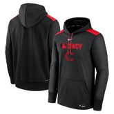 Cincinnati Reds Nike Authentic Collection City Connect Therma Pullover Hoodie Online