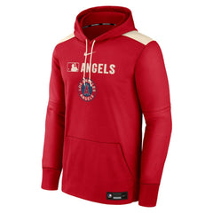 Los Angeles Angels Nike Authentic Collection City Connect Therma Pullover Hoodie for sale