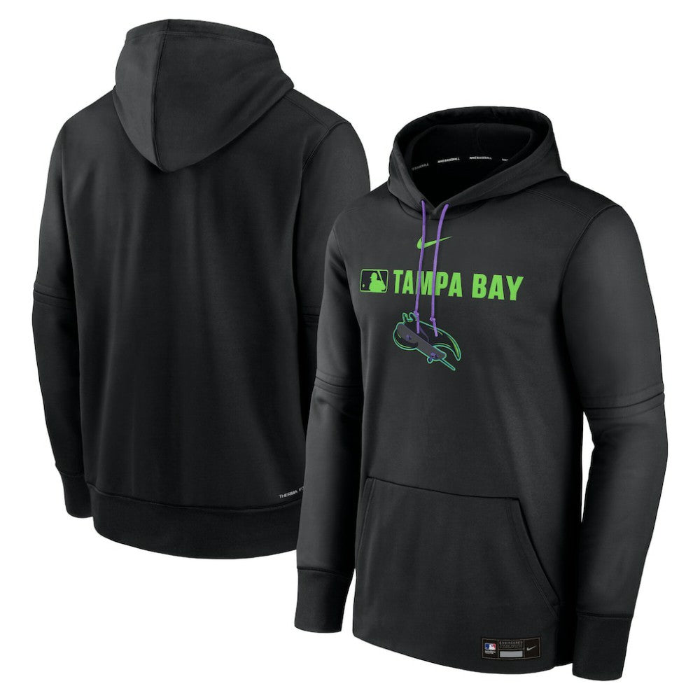 Tampa Bay Rays Nike Authentic Collection City Connect Therma Pullover Hoodie Online