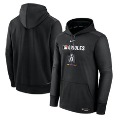 Baltimore Orioles Nike Authentic Collection City Connect Therma Pullover Hoodie for sale