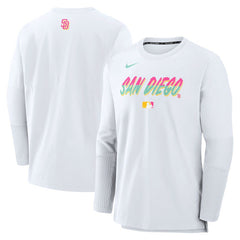 San Diego Padres Nike 2025 City Connect Authentic Collection Player Dri-FIT Lightweight Pullover Sale