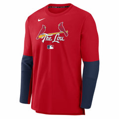 St. Louis Cardinals Nike 2025 City Connect Authentic Collection Player Dri-FIT Lightweight Pullover Near Me
