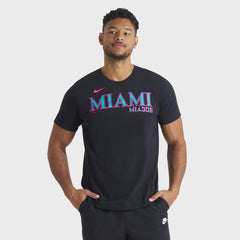 Miami Marlins Nike City Connect Wordmark T-Shirt Near Me