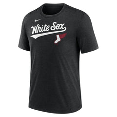 Chicago White Sox Nike City Connect Script Tri-Blend T-Shirt for sale