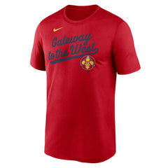 St. Louis Cardinals Nike City Connect Team Phrase Script Legend Performance T-Shirt Outlet
