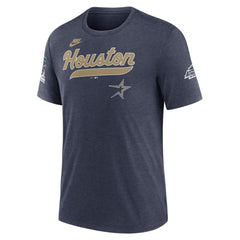Houston Astros Nike Cooperstown Collection Eras Tri-Blend T-Shirt Discount