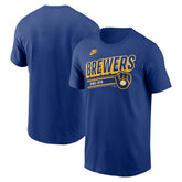 Milwaukee Brewers Nike Cooperstown Collection Retro T-Shirt Sale