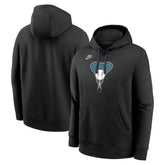 Arizona Diamondbacks Nike Cooperstown Collection Logo Club Hoodie Near Me