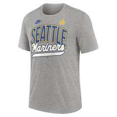 Seattle Mariners Nike Cooperstown Collection Retro Tri-Blend T-Shirt Outlet
