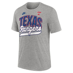 Texas Rangers Nike Cooperstown Collection Retro Tri-Blend T-Shirt Outlet