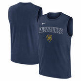 Milwaukee Brewers Nike Knockout Dri-FIT Muscle Tank Top for sale
