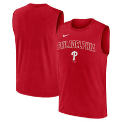 Philadelphia Phillies Nike Knockout Dri-FIT Muscle Tank Top Near Me