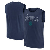 Seattle Mariners Nike Knockout Dri-FIT Muscle Tank Top Near Me