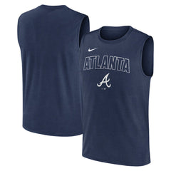Atlanta Braves Nike Knockout Dri-FIT Muscle Tank Top for sale