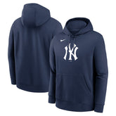 New York Yankees Nike Logo Club Fleece Hoodie Discount