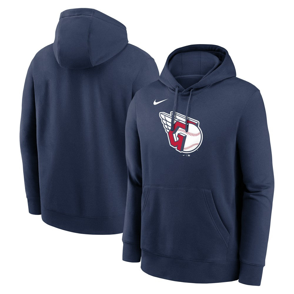 Cleveland Guardians Nike Logo Club Fleece Hoodie Outlet