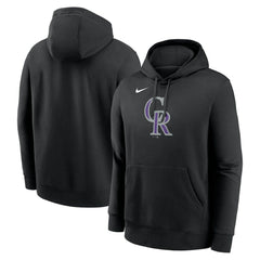 Colorado Rockies Nike Logo Club Fleece Hoodie for sale