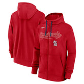 St. Louis Cardinals Nike Knockout Script Full-Zip Hoodie Online