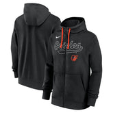 Baltimore Orioles Nike Knockout Script Full-Zip Hoodie Discount