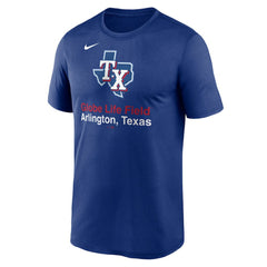 Texas Rangers Nike Stadium Legend Performance T-Shirt Near Me