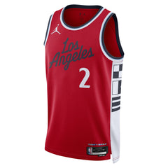 Kawhi Leonard LA Clippers Jordan Brand Unisex 2024/25 Swingman Jersey Statement Edition Red