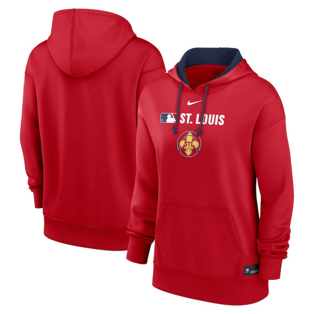 St. Louis Cardinals Nike Women's City Connect Authentic Collection Therma-FIT Hoodie Sale
