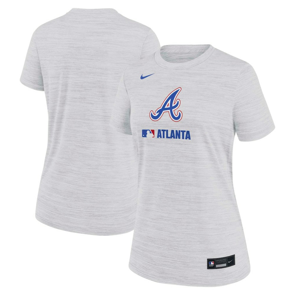 Atlanta Braves Nike Women's Authentic Collection City Connect Velocity Dri-FIT T-Shirt Outlet