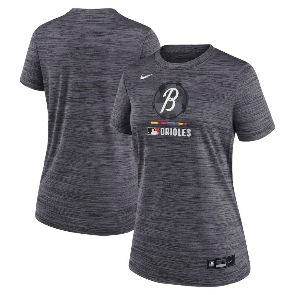 Baltimore Orioles Nike Women's Authentic Collection City Connect Velocity Dri-FIT T-Shirt Discount